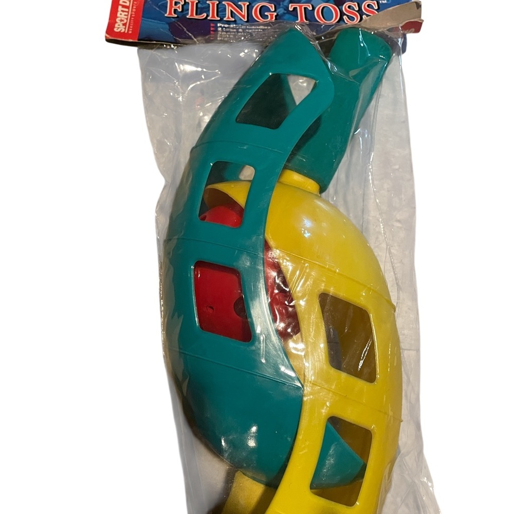 Sporto Fling Toss Game - Vibrant Yellow and Teal